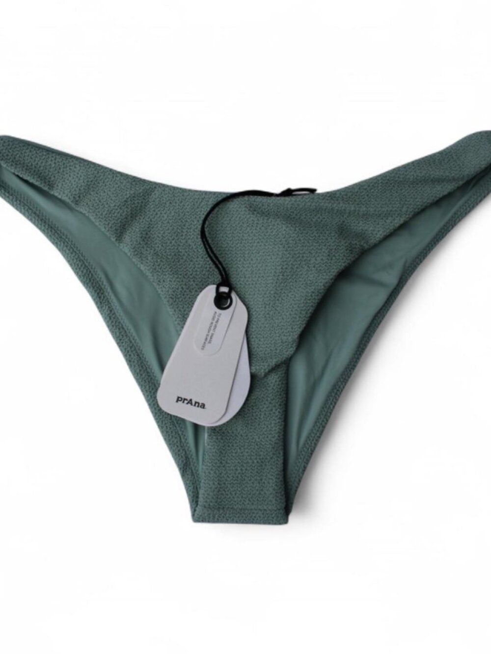 PrAna Women's Cadet Blue Bikini Bottoms, NWT, Size Small